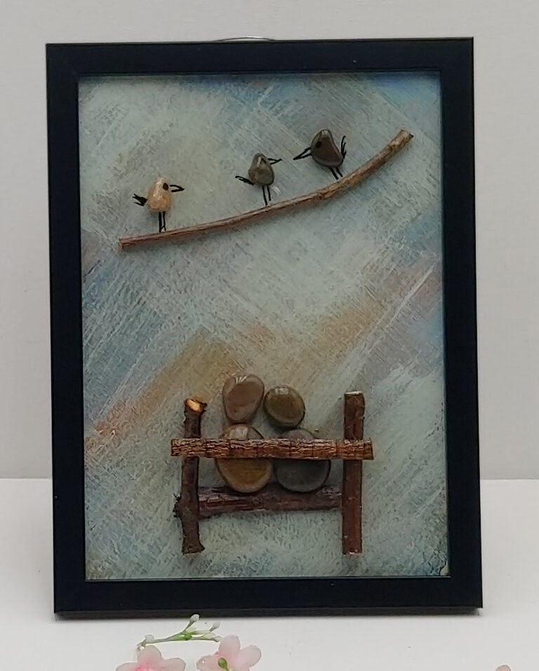 Deux Amoureux sur un banc