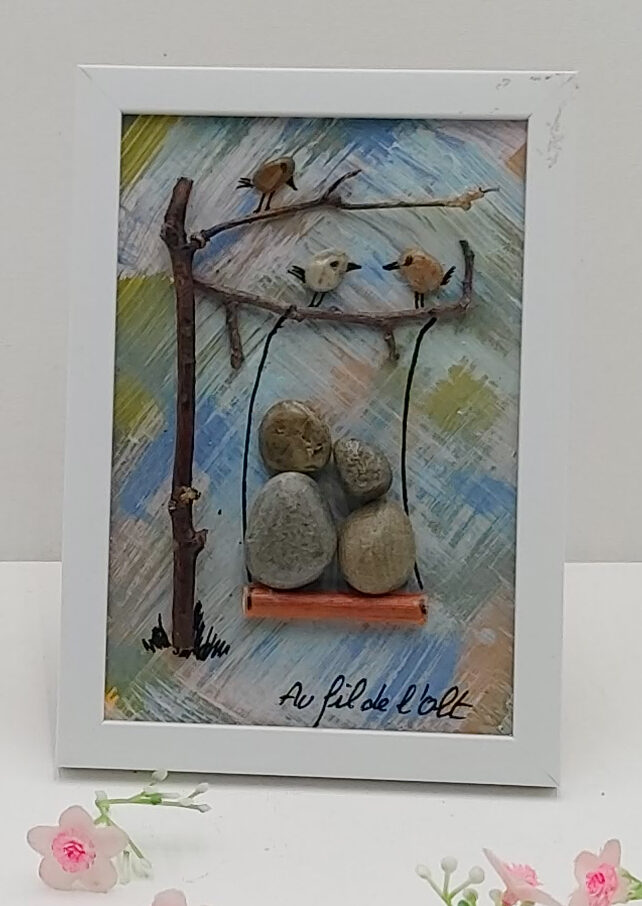 Deux Amoureux sur une balançoire