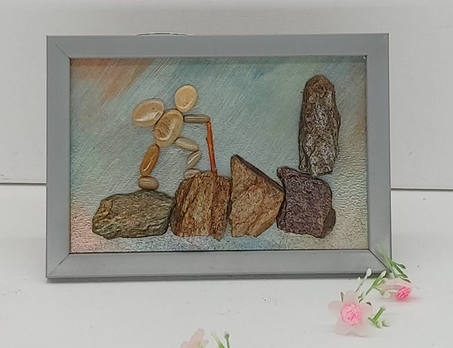 Randonneur en montagne