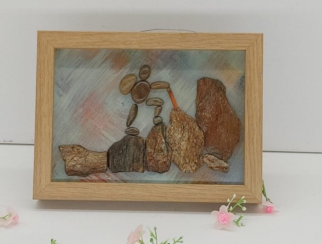 Randonneur en montagne