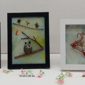 Aperçu des dimensions: Chouette sur une branche